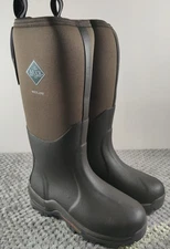 The Original Muck Boot Company Men's Wetland Waterproof Boots- Size 8-Bark