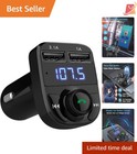 New ListingHandsfree Car Charger Wireless Bluetooth Fm Transmitter Mp3 Player Dual Usb