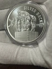 2022 Silver Backed 1 oz .999 Silver Round BU Silver Shield Collection in a Cap
