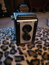 Vintage Spartus Full-Vue Box Camera Top View. Not Working or For Parts as-is