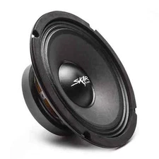 NEW SKAR AUDIO FSX8-8 350-WATT SINGLE 8-INCH 8 OHM MID-RANGE LOUDSPEAKER