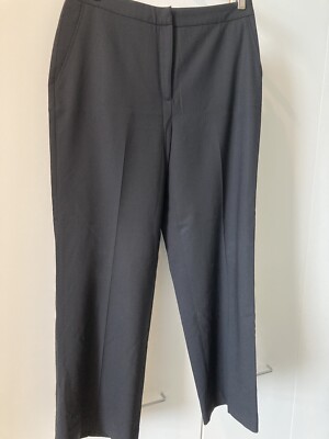 knee length dresses for ladies Wool Blend Dress Pants for Tall Men in Raven Blue 36 / 36 / Raven Blue main image 0