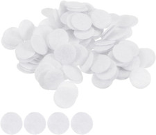300Pcs round Felt Circles, 10Mm 3/8" Pre Cut Felt Craft Pads Non-Woven Mini Felt