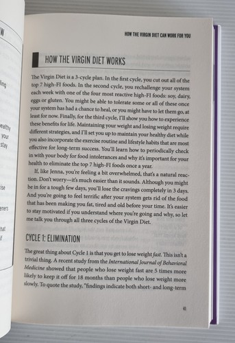 The Virgin Diet: Drop 7 Foods, Lose 7 Pounds, Just 7 Days by J J Virgin... - Picture 11 of 13