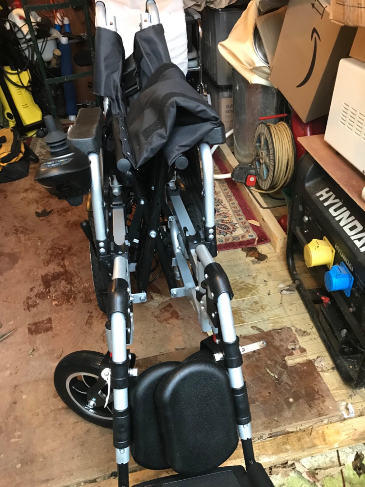 Electric adult folding wheelchair eBay
