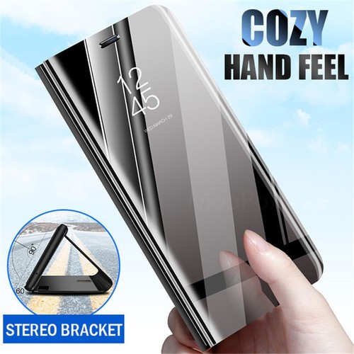 Funda abatible de lujo con espejo de alta resistencia para Huawei P20 Pro / Lite Nova 3e - Imagen 4 de 21