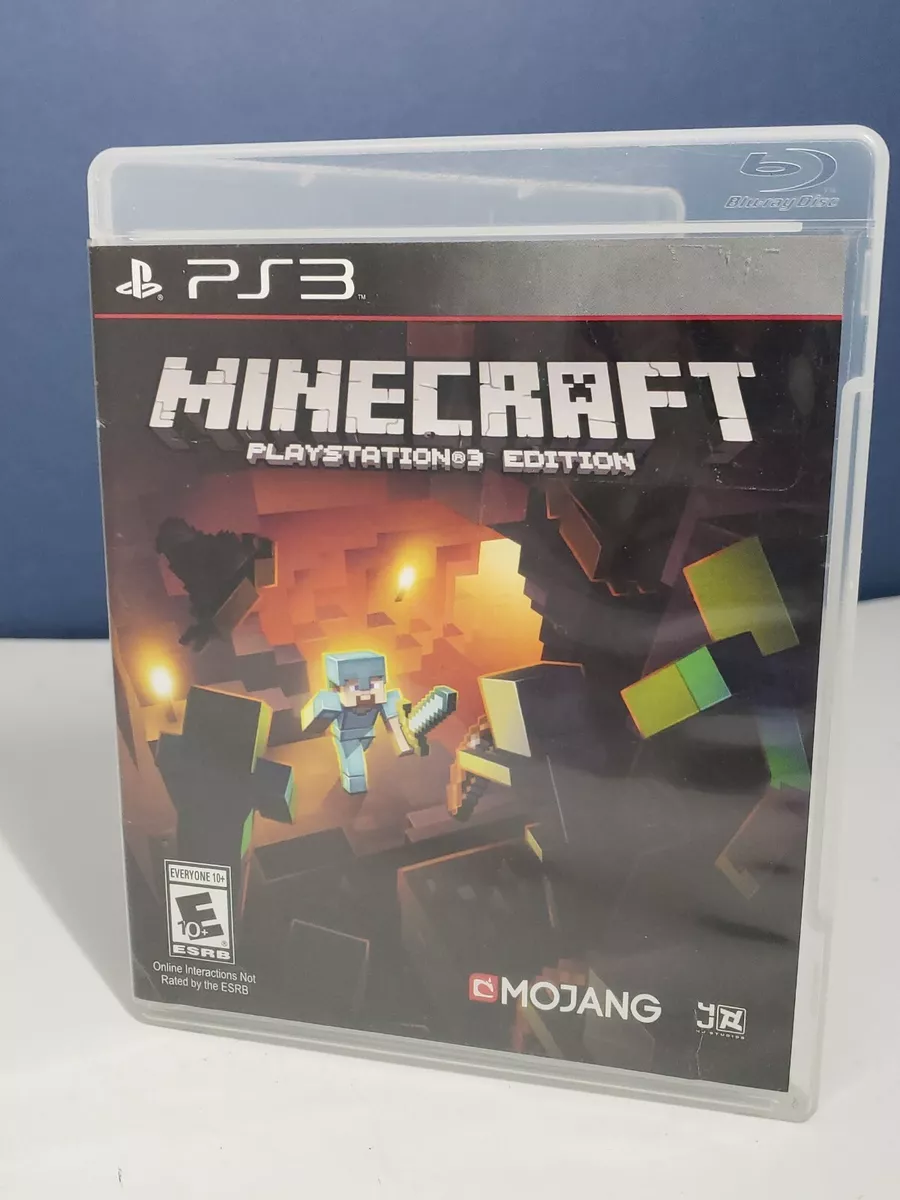 PS3 Minecraft Playstation 3 Edition Video Game Disc by Mojang