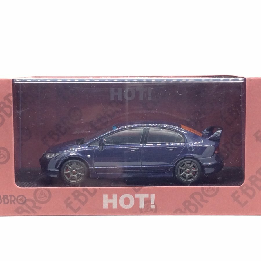 低価格の FD2 R Type Civic Honda EBRRO1/43 Violet Product Finished 乗用車