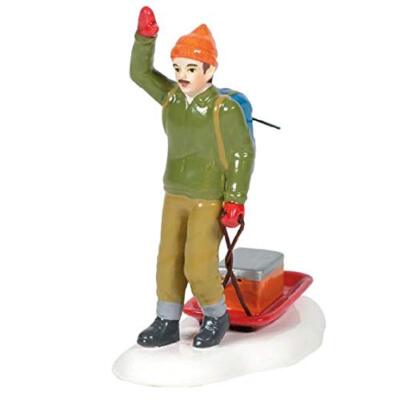 D56 Original Snow Village Accessories A Day on The Lake Village Figures 6005464