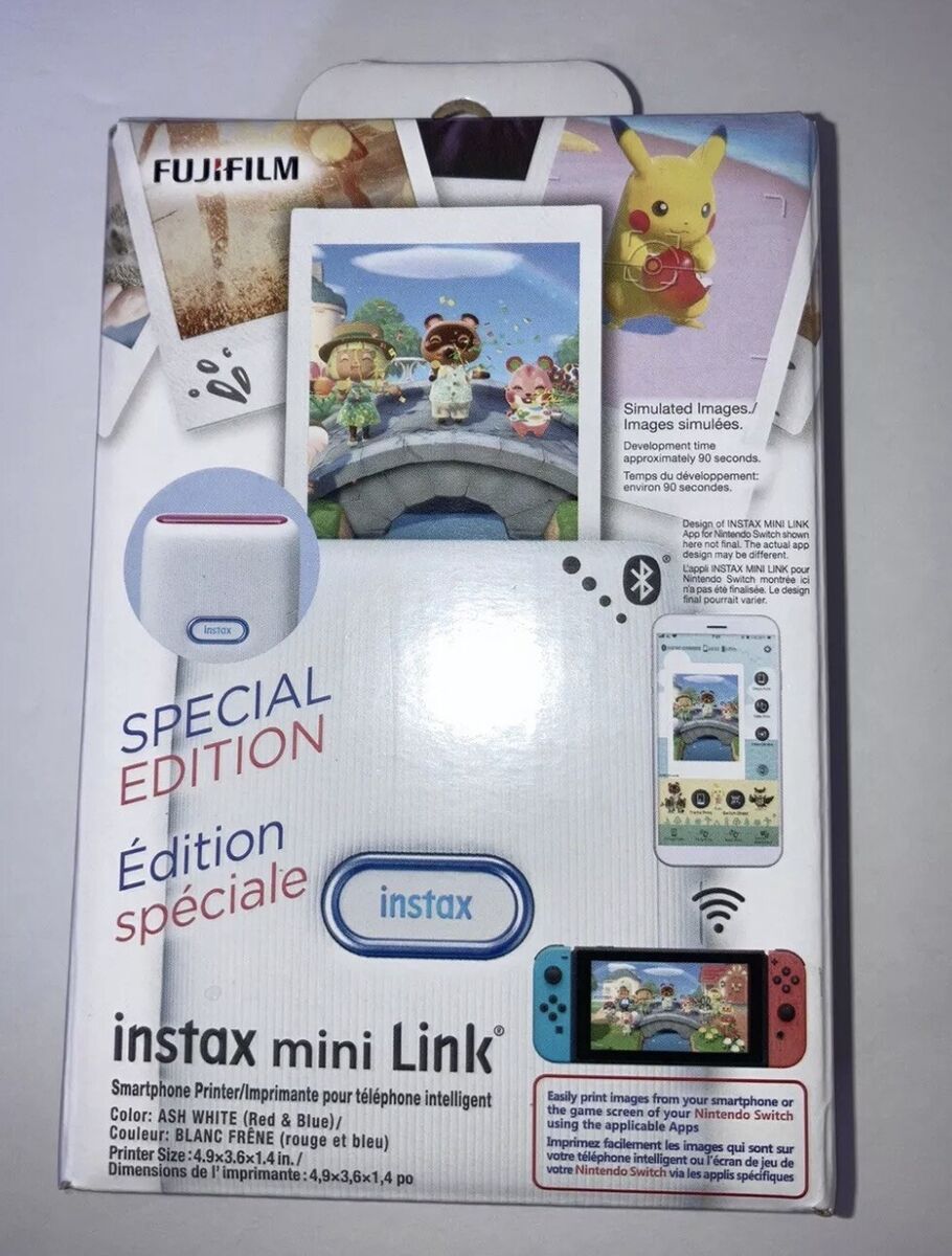 Imprimante photo Fujifilm Instax Mini Link compatible smartphone