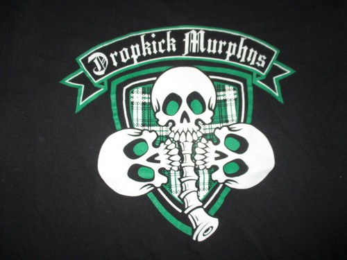 DROPKICK MURPHYS 3-Leaf Skeleton Clover 