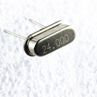 10PCS 24 MHZ 24.000 MHZ DIP Crystal Oscillator HC-49S NEW