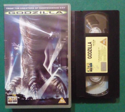 Vhs FilmEng Science Fiction Godzilla Columbia Cvt 21739 ex nolo Videokassette (V89)