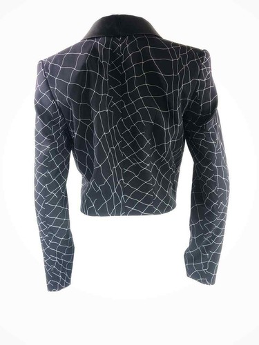 Haider Ackermann Smoking Blazer Sakko dunkelblau und schwarz Größe 38 - Bild 5 von 10