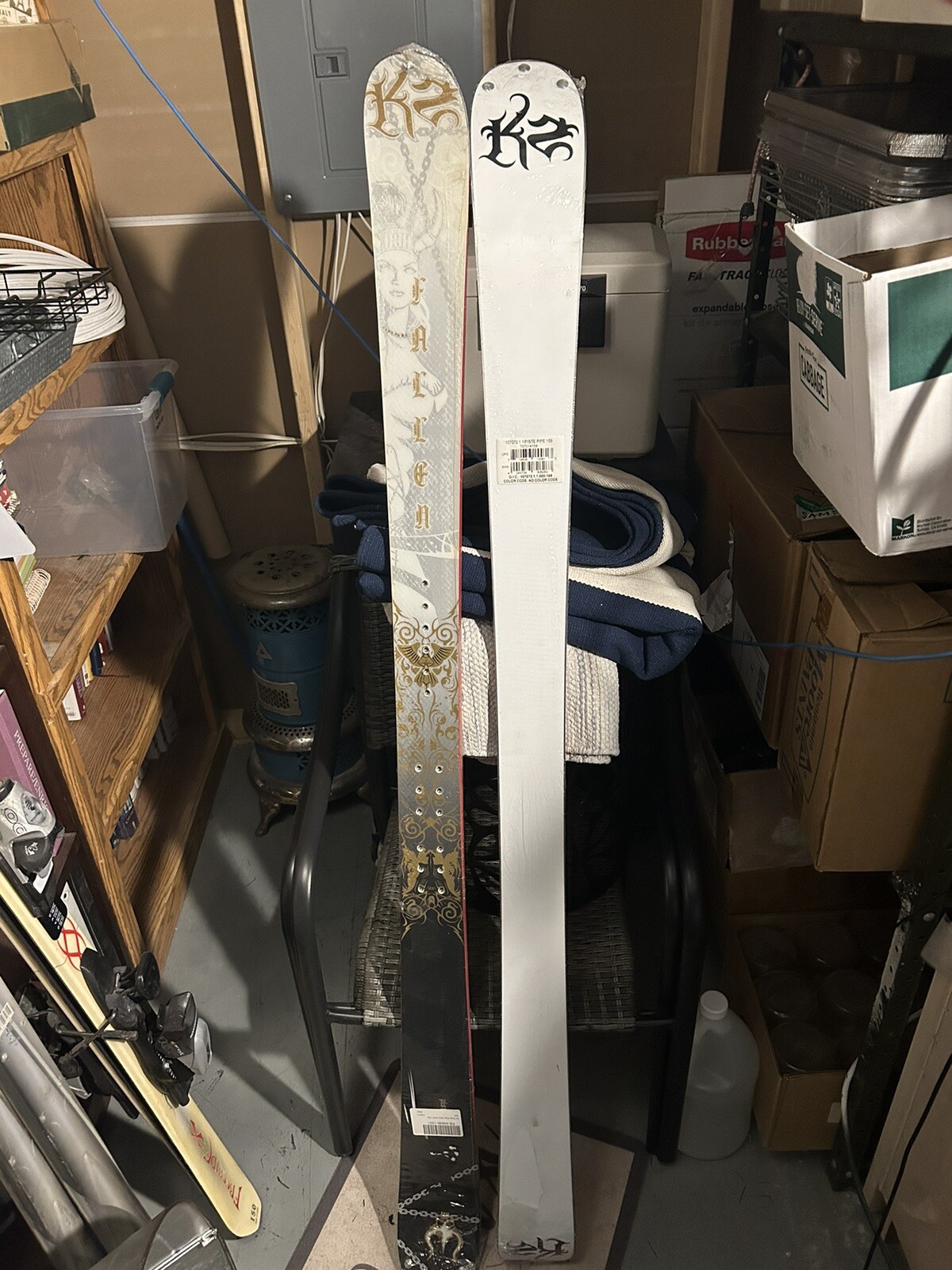 K2 PISTE PIPE TELEMARK SKIS 159CM TELE SKIING Brand New In Packing eBay