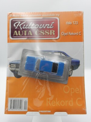 DeAgostini Iconic Cars Opel Rekord C - versiegelt mit Magazin Maßstab 1:43