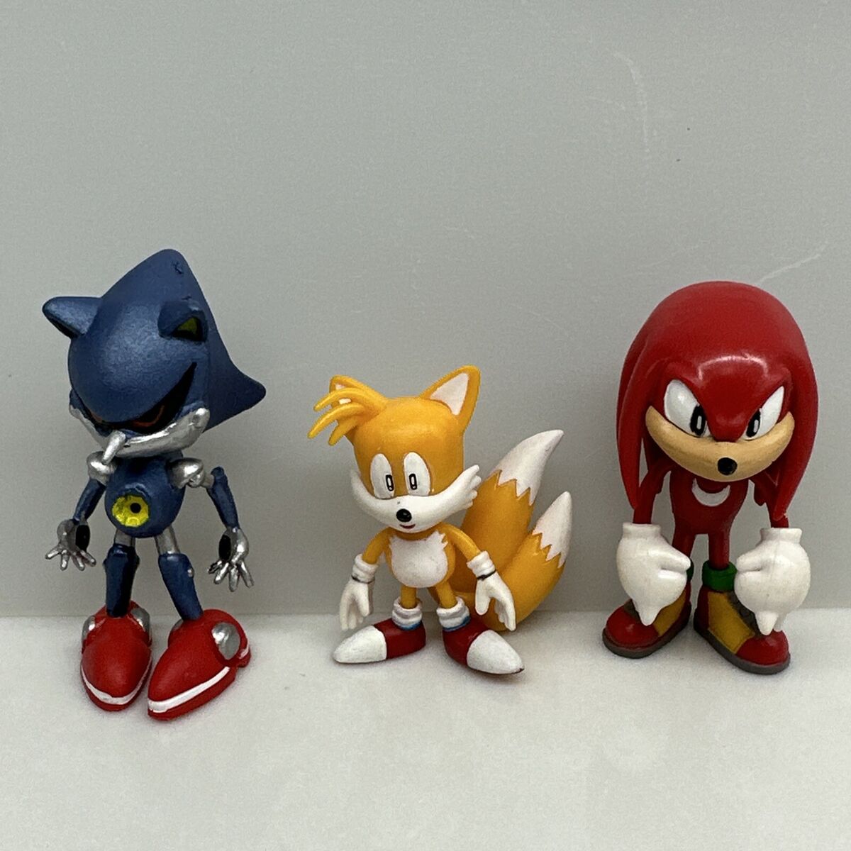 Jazwares Sonic the Hedgehog Metal Sonic 3 Inch Figure Rare Vintage SEGA Toy