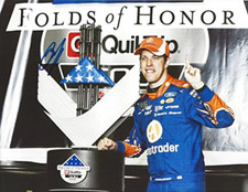 AUTOGRAPHED 2017 Brad Keselowski 2 Autotrader Racing ATLANTA RACE WIN Victory