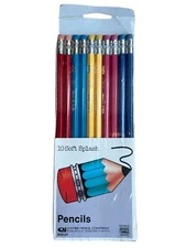 New Vintage Empire Wood Pencil Company Pencils 10 Count Soft Splash Sealed TN