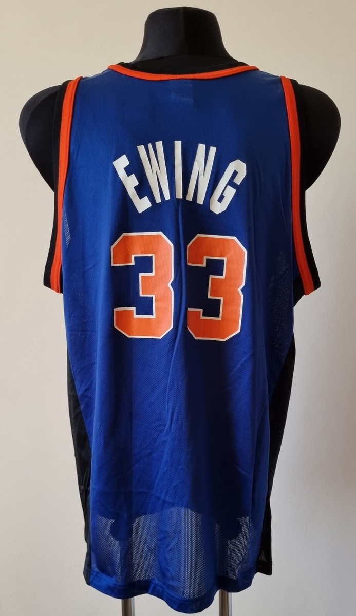 NBA New York Knicks NYK basketball Champion jersey #33 Ewing