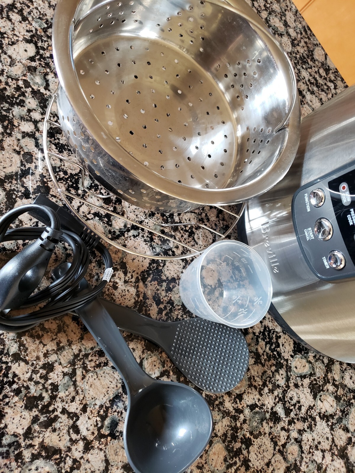 Breville BPR600XL The Fast Slow Cooker & Pressure Cooker Steamer 6Qt eBay