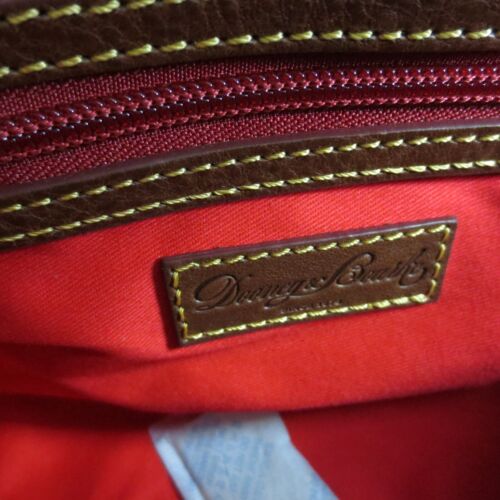 Dooney & Bourke Chestnut Handbag Florentine Leather Micro Satchel Purse - Picture 7 of 19