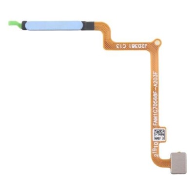 For Xiaomi Poco C75 5G Fingerprint Sensor Flex Cable Power Button Baby Blue