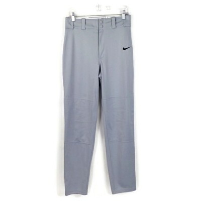 Nike Dri-Fit Core 615282-052 Baseball Pants Mens Grey Black Size