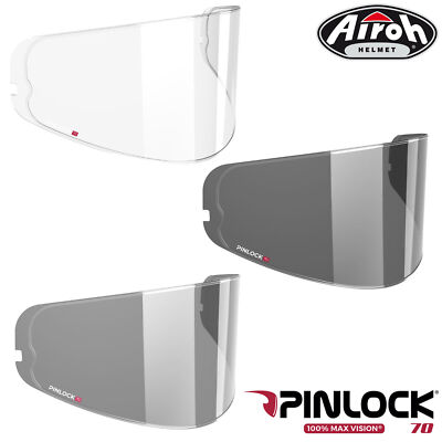 Airoh Commander Dual Sport Helmet Pinlock Insert Anti-Fog Bike Clear Smoke