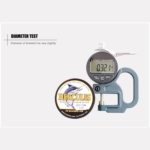 Línea de pesca trenzada fuerte HERCULES 4s 8s 100M 300M 500M 1000M multicolor PE - Imagen 7 de 31