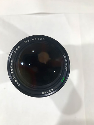 Canon Rokinon/Canon FD 80-250 mm 1:4.5/4.8 58∅ Zoom Macro Lens