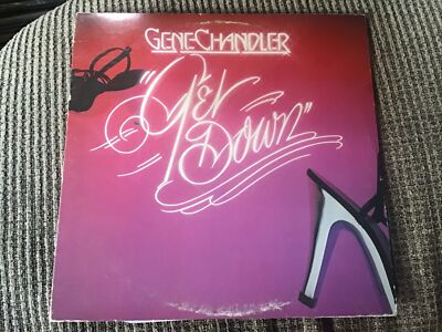 GENE CHANDLER GET DOWN 1978 LP 20th CENTURY PRINT VINTAGE VINYL 8TRX