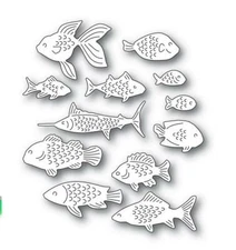 Metal Cutting Dies Fish DIY Scrapbooking Photo Album Embossing Paper Card Crafts