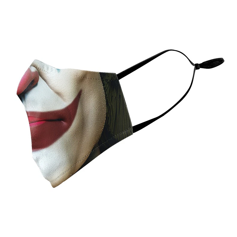 Adult Horrific 3D Skulls Joker Hip Hop Masks Protective V for Vendetta Facemasks - Image 4 of 4