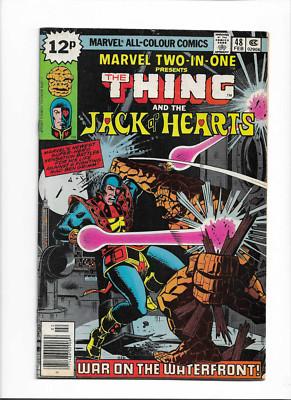 Marvel Two-In-One #48 1979 Marvel comics The Thing / Jack Of Hearts