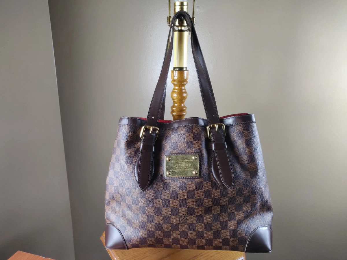 Louis Vuitton Damier Ebene Canvas Hampstead MM Bag Louis Vuitton