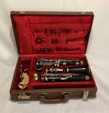 Vintage  Noblet 2  N, model 45, Paris France WOOD Clarinet SN63525, w/Selmer HS 