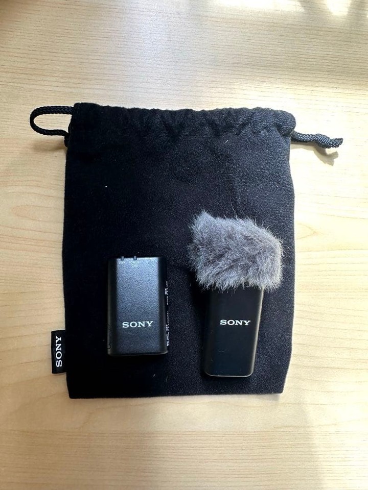 Sony ECM-W2BT Digital Bluetooth Wireless Microphone #0001 | eBay