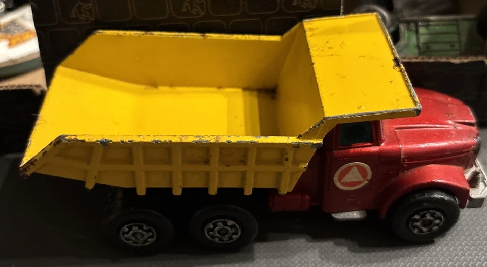 Vintage Matchbox Lesney King Size Scammell Contractor Dump Truck Tipper K-19 - Image 2 of 4