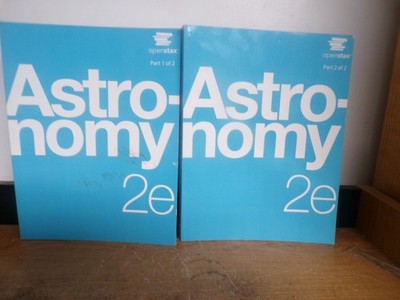 NEW OTHER set A KENDALL HUNT OPENSTAX ASTRONOMY 2E PART 1 & 2 SET 2022 FRAKNOI