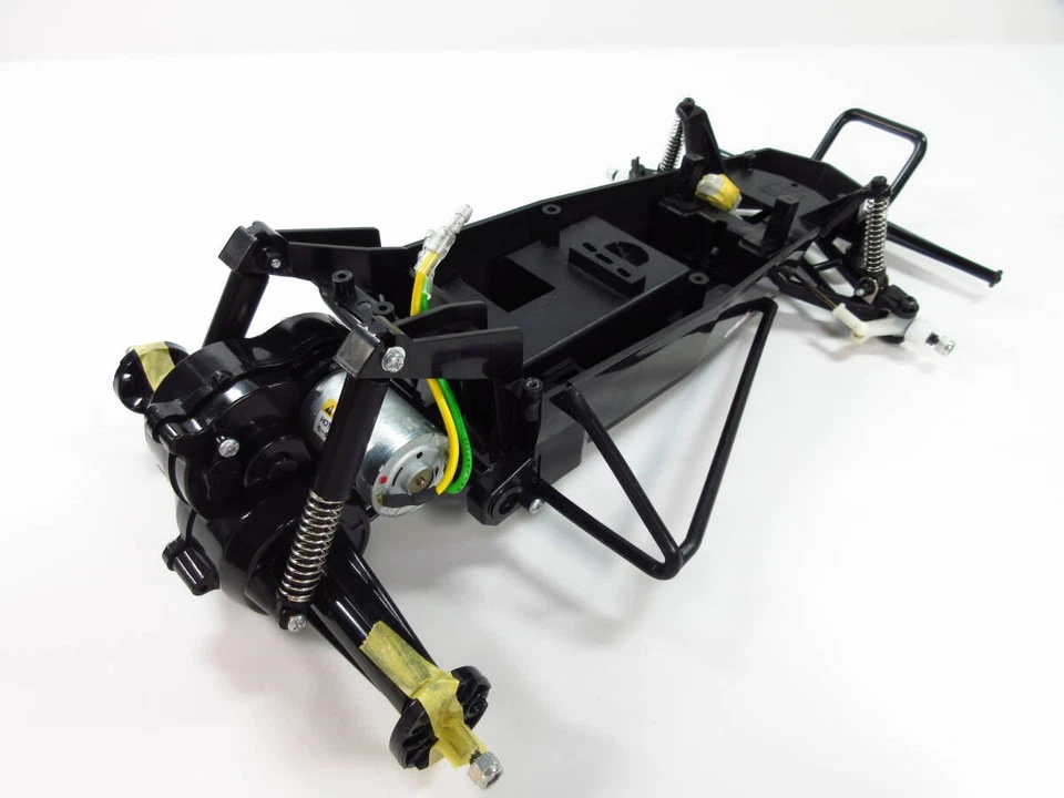 Kit de chasis saltamontes Tamiya 1/10 con motor 380 sin usar y sellado QQ8 Foto 4 de 4