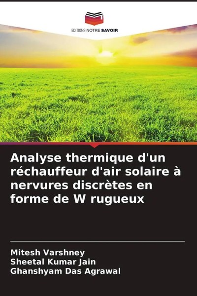 Mitesh Varshney (U. A.) | Analyse Thermique D'un RéChauffeur D'air Solaire à...-image
