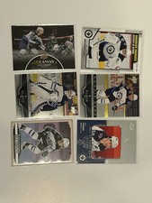 Winnipeg Jets hockey Card Lot  6 insert Cole Perfetti and Mark Scheifele