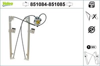 Valeo Fensterheber 851084 FüR VW