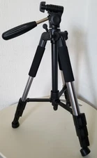 Movo MV-T5 Aluminum Video Camera Tripod Stand with Pan Head / FREE SHIP