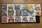 HUGE Nintendo 3DS & DS Game Lot. 17 GAMES, MARIO, LEGO BATMAN, MINECRAFT - CIB