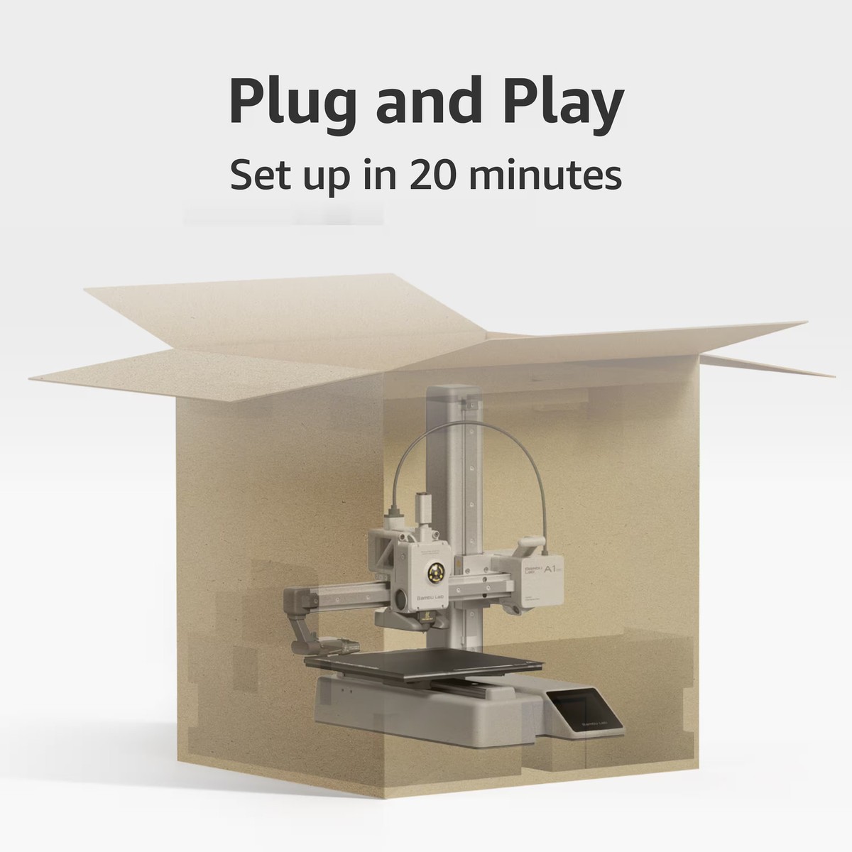 Bambu lab A1 mini 本体 中古 Bambu Lab - A1 mini 3D Printer - Silver | eBay