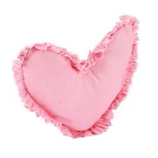 Zenclove Heart Pillow Pink Heart Shaped Pillow Soft Plush Pillow