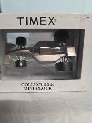 F1 Timex Clock Quartz Japan Movt Metal F1 Indy Car Model 4 