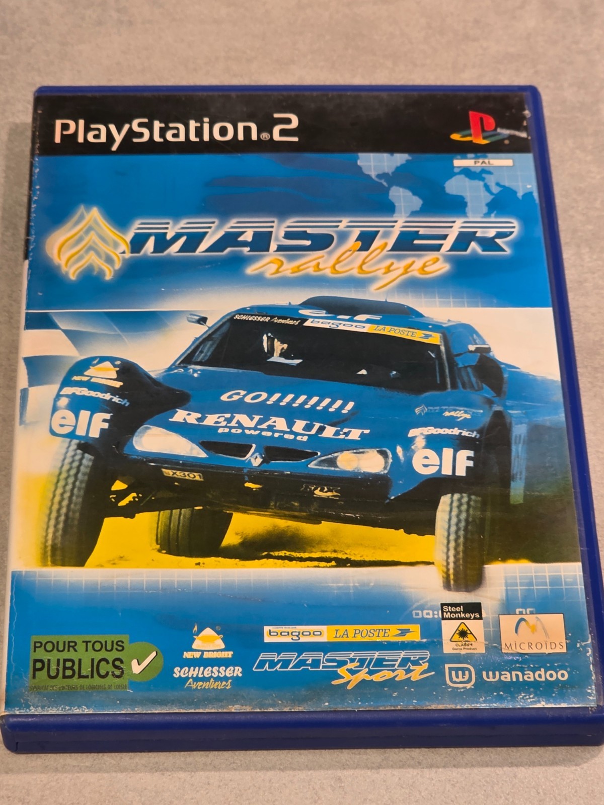 MASTER RALLYE SONY PS2 PLAYSTATION 2 SN